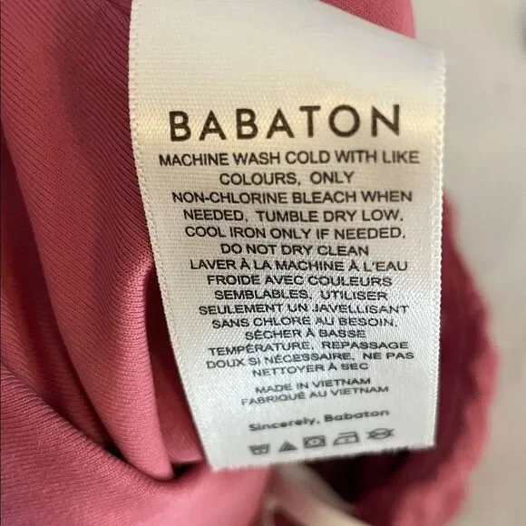 Babaton Dusty Rose Strapless bodysuit size small - Picture 7 of 7